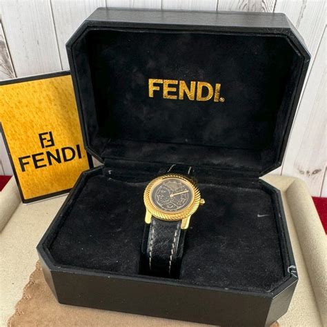 Fendi 1925 Roman Coin Watch Reverse marked FENDI 800G